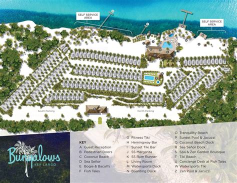 bungalows key largo site map.